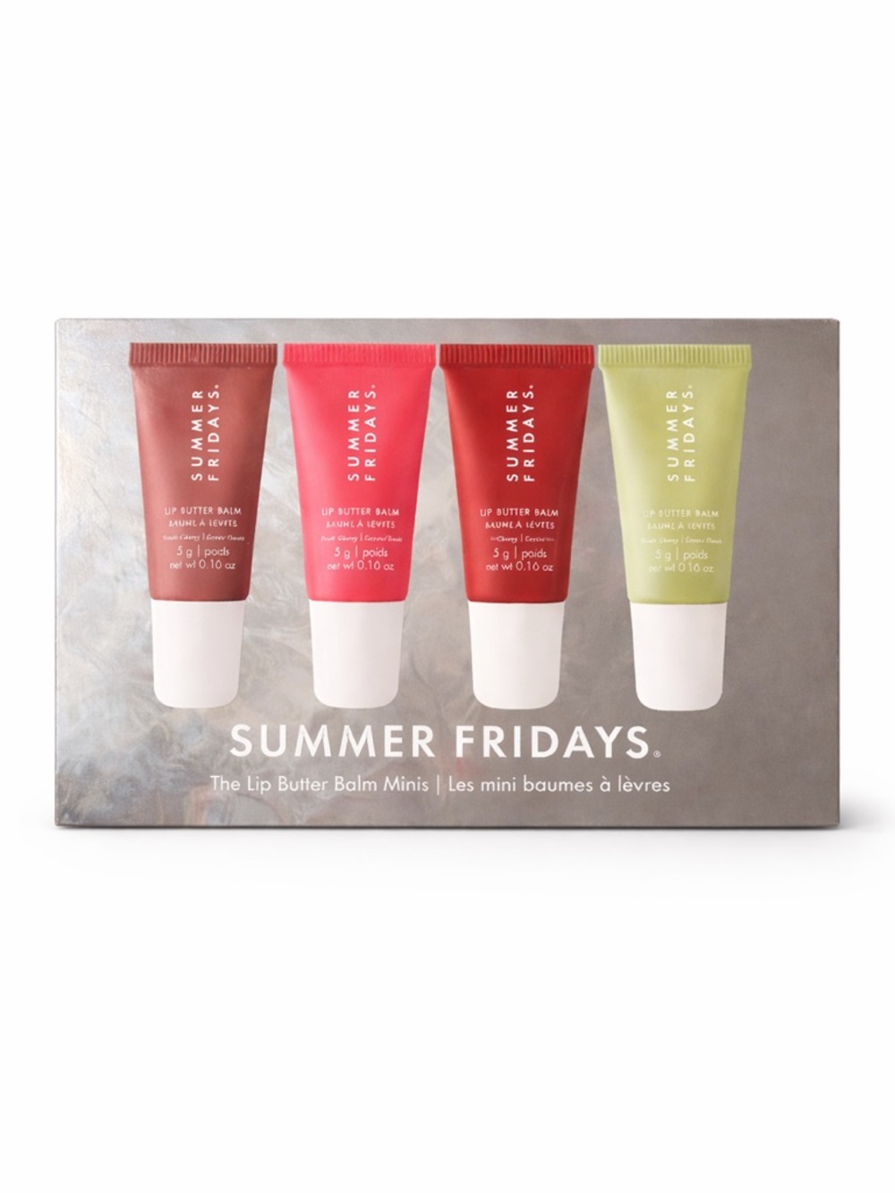 Summer Fridays Lip Butter Balm Minis Set (4-Piece) – Brand New
